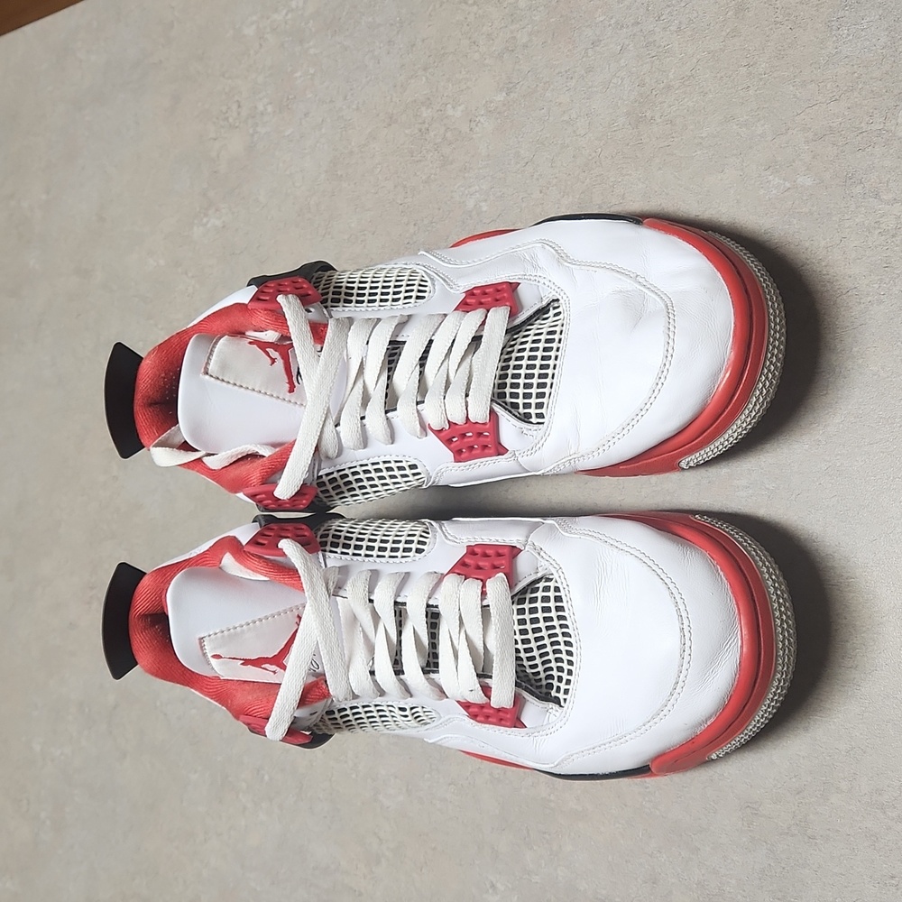 NIKE Air Jordan Retro 4 Fire Red DC7770-160
